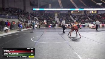 138 lbs Quarterfinal - Cash Wilderman, Frontenac Youth Wrestling Club vs Shane Todd, St. Francis