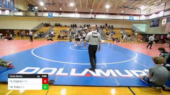 215 lbs Consolation - Steven Coghan, St. Thomas Aquinas vs Michael Foley, St. John Vianney