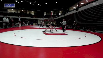 110 lbs Consi Of 8 #1 - Lillie Clark, Jay High School vs Hannah McKenzie, Cleveland High School Girls