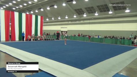 Savannah Mangold - Women's Group, Bull Run Gymnastics - 2021 Christmas on the Chesapeake