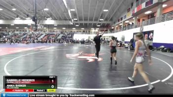 101 lbs Cons. Round 4 - Anika Barker, William Penn vs Gabrielle Medeiros, Campbellsville University