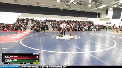 138 lbs Champ. Round 1 - Hansel Acte, Eisenhower vs Alex Saravia, Downey