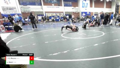 132 lbs Cons. Round 4 - Calen Reyna, Servite vs Jaden Reid, Fountain Valley