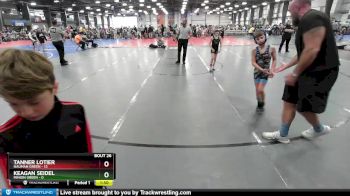 56 lbs Rd# 10- 4:00pm Saturday Final Pool - Tanner Lotier, Nauman Green vs Keagan Seidel, Minion Green