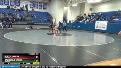 184 lbs Round 4 - Kurtis Modlin, Dubuque vs Zaquerius Harris, Dubuque