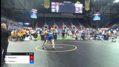 285 lbs 7th Place - Caleb Rodriguez, Florida vs Richard Thomas, Oklahoma