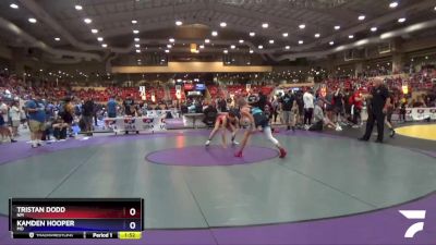 132 lbs Champ. Round 3 - Tristan Dodd, NM vs Kamden Hooper, MO
