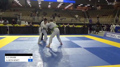 SUZANNE E GRUBB vs AMANDA BETH WYATT 2024 Pan Jiu Jitsu IBJJF Championship