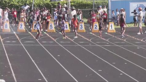 Youth Girls' 100m, Prelims 8 - Age 10