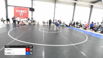 129 kg Final - Colton Deery, Malvern Prep vs Ashton Miller, Gitomer