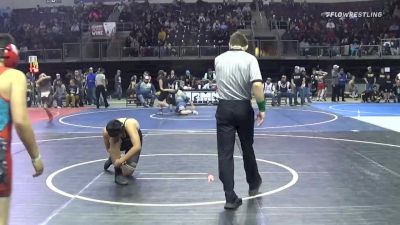 146 lbs Consolation - Jonathan Gomez, New Mexico Wolfpack vs Domacio Salazar, Cougar Wrestling Club