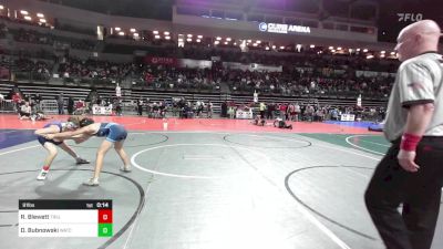 91 lbs Round Of 16 - Ryan Blewett, Triumph Wrestling Club vs David Bubnowski, Watchung Hills