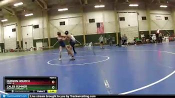 120 lbs Round 2 (16 Team) - Hudson Holoch, York vs Caleb Sumner, Norton Community