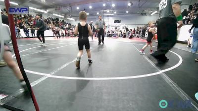 41-45 lbs Semifinal - Korbin Trammel, Park Hill Grappling Club vs Wyatt Pugh, Runestone