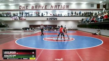 175 lbs 4th Wrestleback (16 Team) - Jayce Brown, Oglethorpe County vs EVAN MCLAne, Commerce Hs