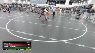 157 lbs Cons. Round 2 - Lucas Vail, Michigan vs Joshua Guzman, Tom Eagle Wrestling Academy