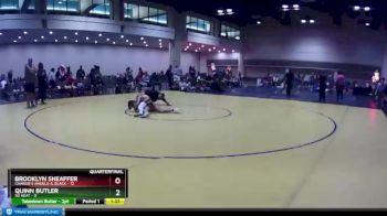 114 lbs Quarters & Wb (16 Team) - Brooklyn Sheaffer, Charlie`s Angels-IL Black vs Quinn Butler, SD Heat