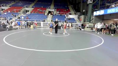 112 lbs Cons 32 #2 - Angela Bianchi, Wisconsin vs Tommy Stone, Idaho