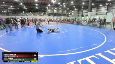 85 lbs Round 1 (6 Team) - Kyle Link, PIT BULL WRESTLING ACADEMY vs Ryan Hatley, BELIEVE TO ACHIEVE