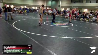 182 lbs Round 2 (6 Team) - Alexander Strickland, Florida Young Gunslingers vs Samuel Golden, STL Red