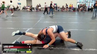 132 lbs Cons. Round 2 - Joshua Johnson, Lions Den Wrestling Club vs Laine Anker, OutKast