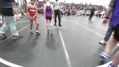 83 lbs Rr Rnd 1 - Diesel Miller, Perry Wrestling Academy vs Wyatt Hall, Bristow Youth Wrestling