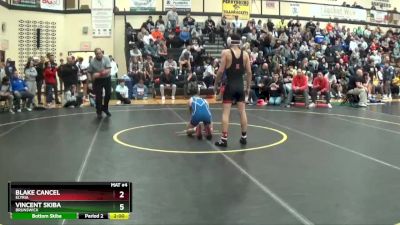 120 lbs Cons. Round 3 - Blake Cancel, Elyria vs Vincent Skiba, Brunswick