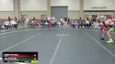 100 lbs Semifinal - Ian McCallie, Minion Training Center vs Kirra Mitchell, Rush