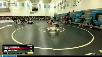 145 lbs Placement - Bryce Melichar, Mead vs Price Harpstreith, Central