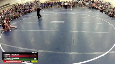 175 lbs Round 2 (6 Team) - Bryan Freeman, Utah vs Exavier Martin, Kansas Cobras