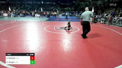 70 lbs Round Of 32 - Aiden McEllen, Pascack HIlls vs Duke Wright, Verona