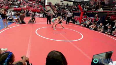 64 lbs Rr Rnd 2 - Emy Rice, Mollywhoppers vs Kaidence Cisneroz, Sisters On The Mat Purple