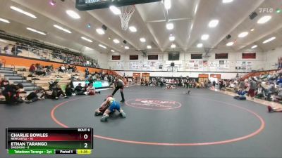 120 lbs Round 3 (4 Team) - Ethan Tarango, Shoshoni vs Charlie Bowles, Newcastle