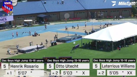 Replay: High Jump - 2022 AAU Junior Olympic Games | Jul 30 @ 8 AM