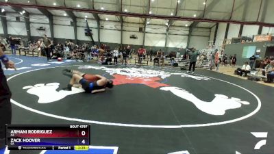 120 lbs Cons. Semi - Armani Rodriguez, CA vs Zack Hoover, CA