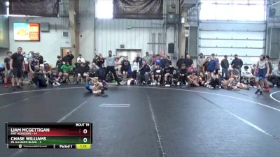 88 lbs Round 5 (8 Team) - Liam McGettigan, Mat Assassins vs Chase Williams, PA Alliance Black