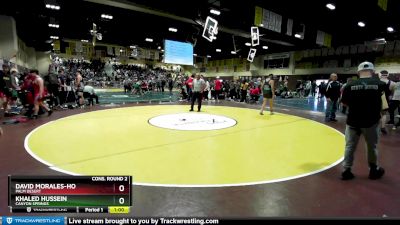 220 lbs Cons. Round 2 - Khaled Hussein, Canyon Springs vs David Morales-Ho, Palm Desert