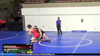 145 lbs Cons. Round 2 - Jacob Rosales, Ayala High School Wrestling vs Kai Merafuentes, California