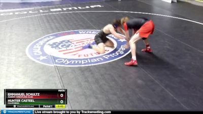 170 lbs Cons. Round 3 - Hunter Casteel, California vs Emmanuel Schultz, Albany Wrestling Club