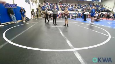 90 lbs Consi Of 4 - Barrett Parker, Gentry Youth Wrestling vs Kenneth Whitlock, Whitlock Wrestling