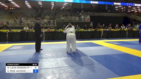 MARIA LUIZA FRAGOSO PINTO LOREIR vs SARAH ROSE JACKSON 2024 Pan Jiu Jitsu IBJJF Championship
