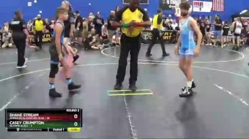 91 lbs Round 2 (6 Team) - Shane Stream, American Gladiators-Blue vs Casey Crumpton, Olympia Black