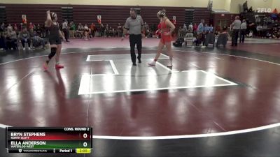 145 lbs Cons. Round 2 - Bryn Stephens, North Scott vs Ella Anderson, Waterloo West