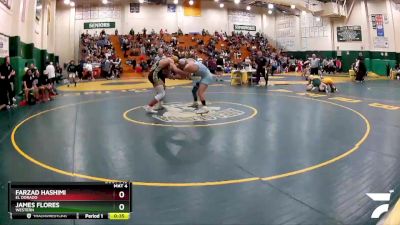 182 lbs Cons. Semi - Farzad Hashimi, El Dorado vs James Flores, Western