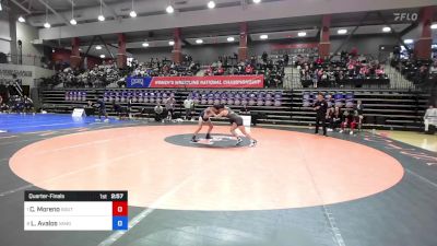 130 lbs Quarterfinal - Carolina Moreno, Southern Oregon vs Lillian Avalos, Vanguard (Calif.)