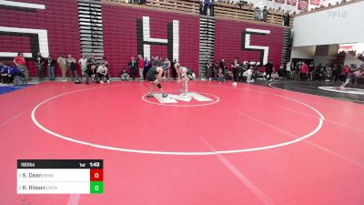 190 lbs Consolation - Sam Dean, Minnechaug vs Ruairi Ritson, Canton