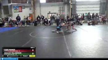 92 lbs Round 1 (4 Team) - Ignacio Villasenor, PA Alliance Black vs Cade Munoz, Germantown Wrestling