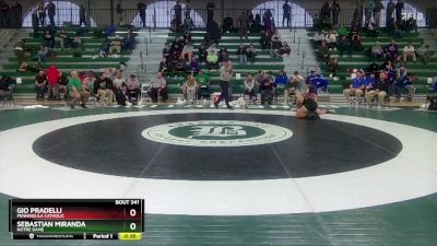 165 lbs Cons. Semi - Gio Pradelli, Penninsula Catholic vs Sebastian Miranda, Notre Dame