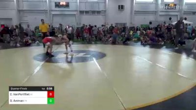 J-75 lbs Quarterfinal - Chase VanPortfliet, MI vs Daylen Amman, PA