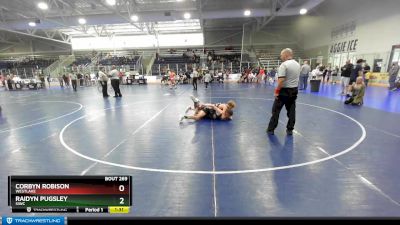 120 lbs 1st Place Match - Raidyn Pugsley, SIWC vs Corbyn Robison, Westlake